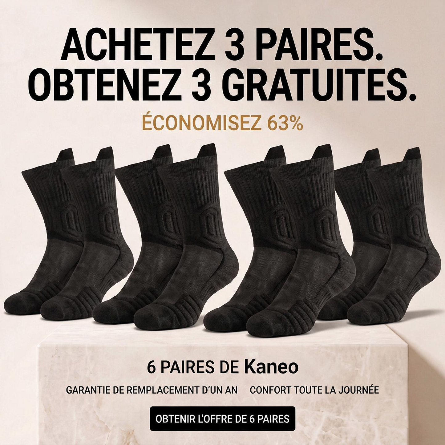 Chaussettes de travail Kaneo