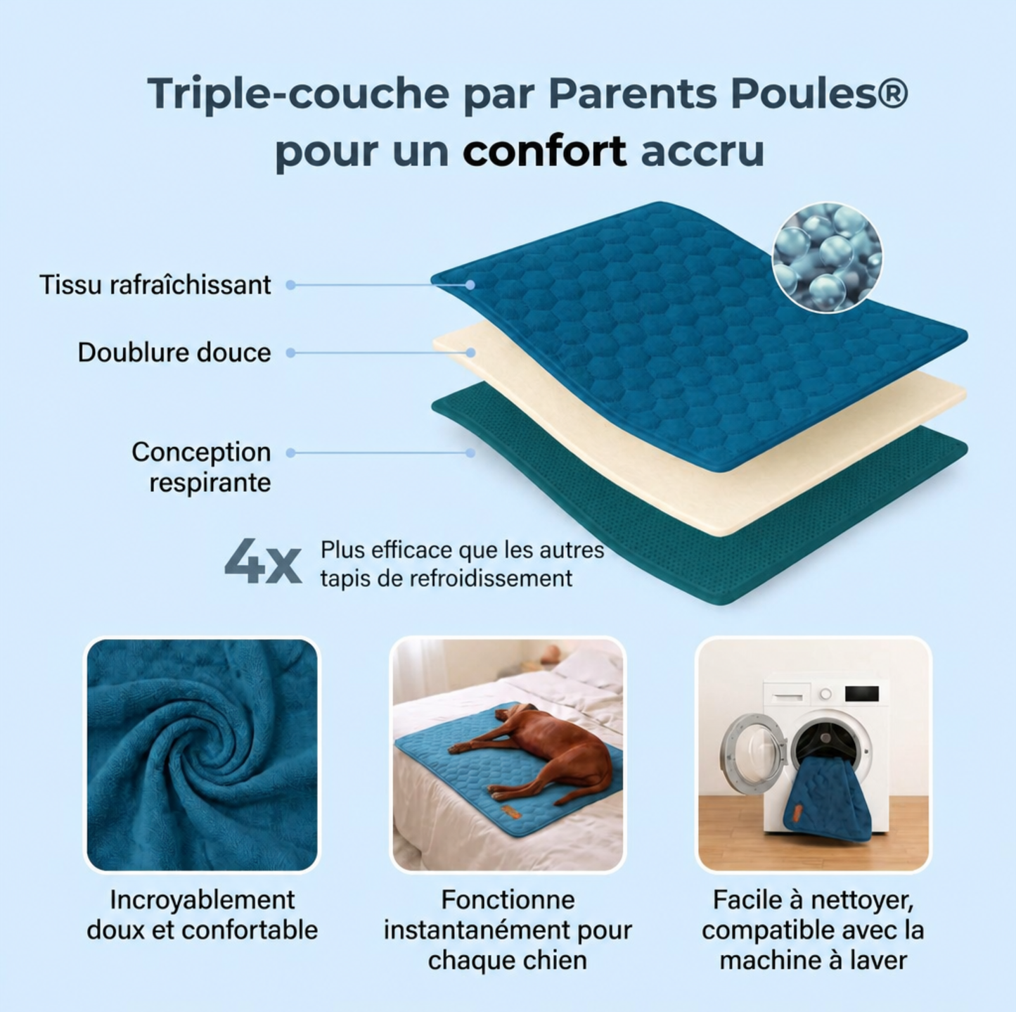 Tapis rafraîchissant