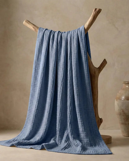 Couverture extra douce - 100% mousseline de coton