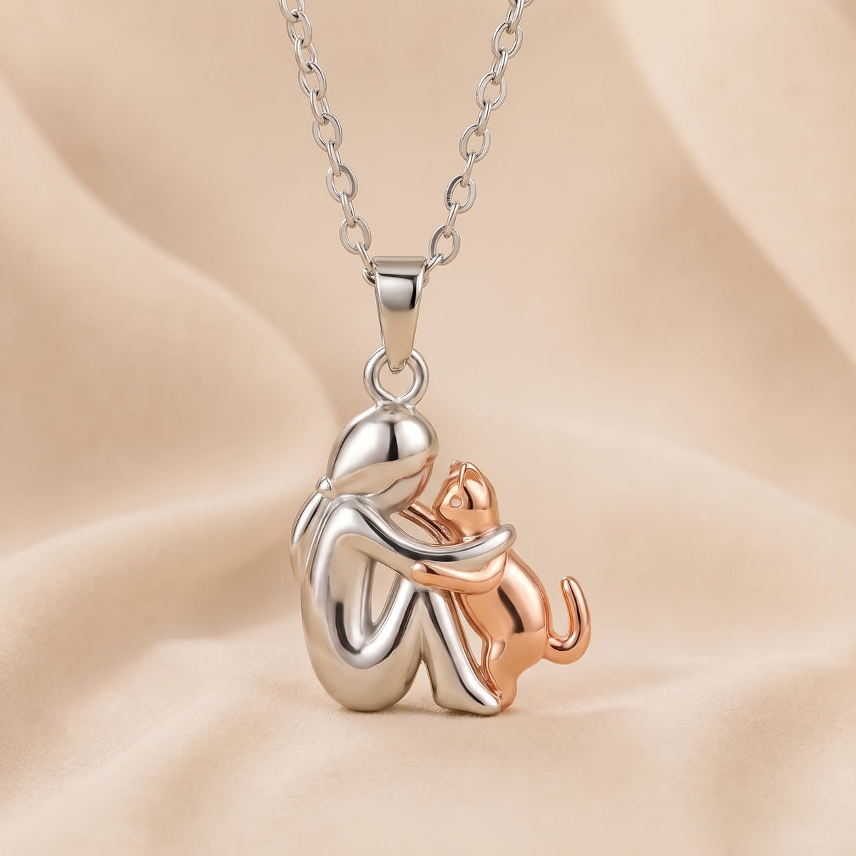 Collier Étreinte Éternelle — finitions