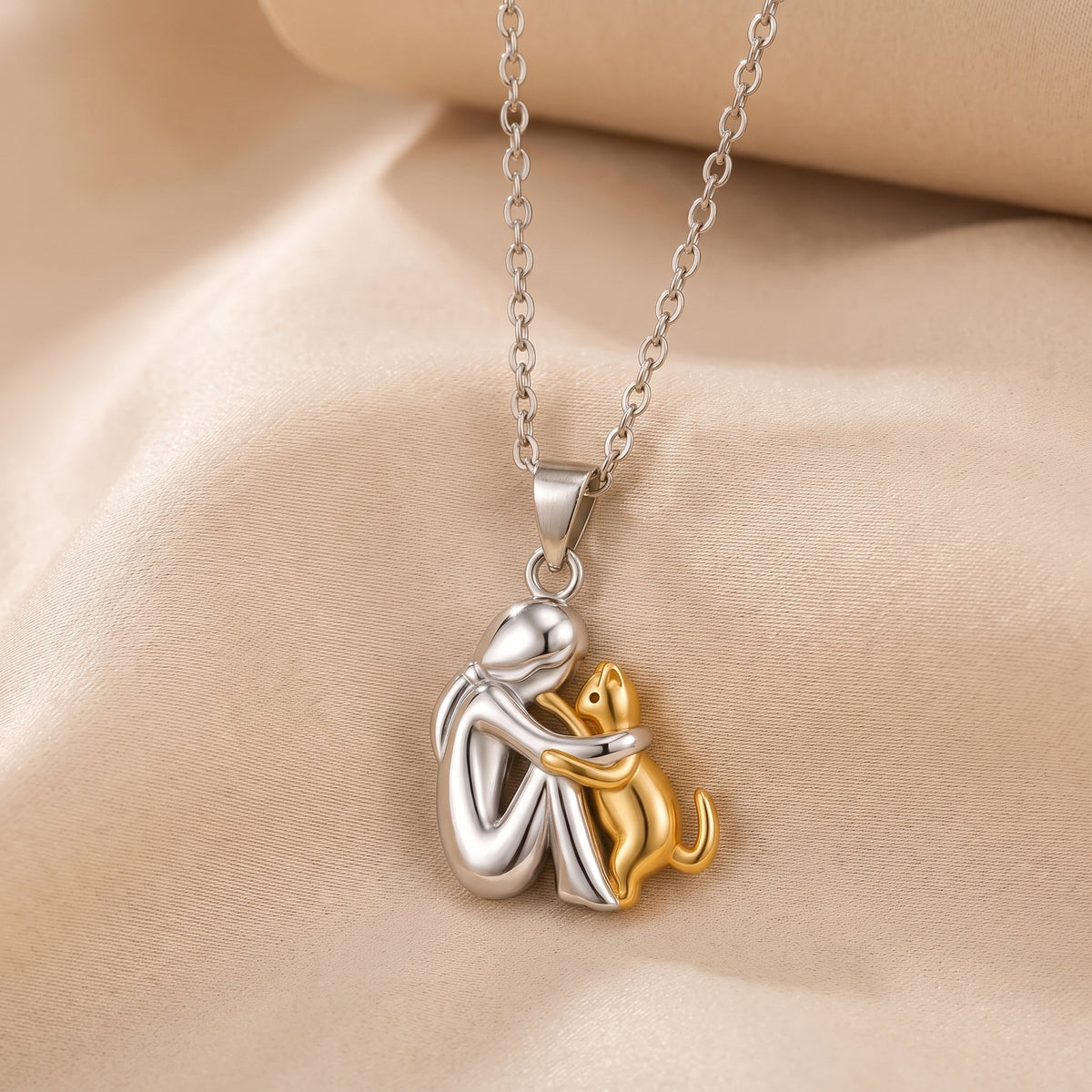 Collier Étreinte Éternelle — vue produit