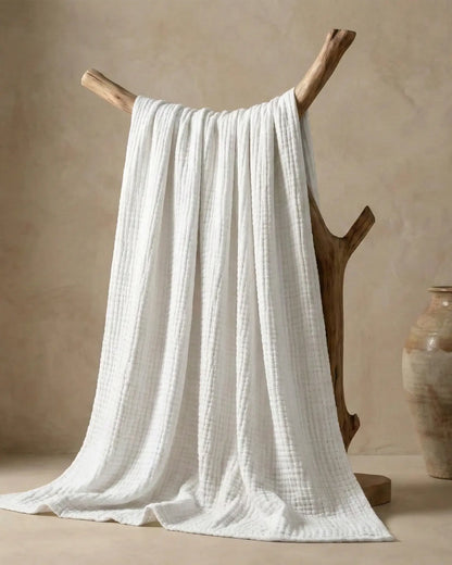 Couverture extra douce - 100% mousseline de coton