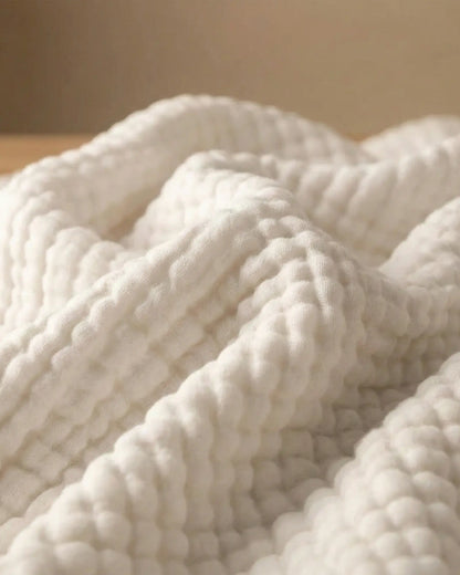 Couverture extra douce - 100% mousseline de coton