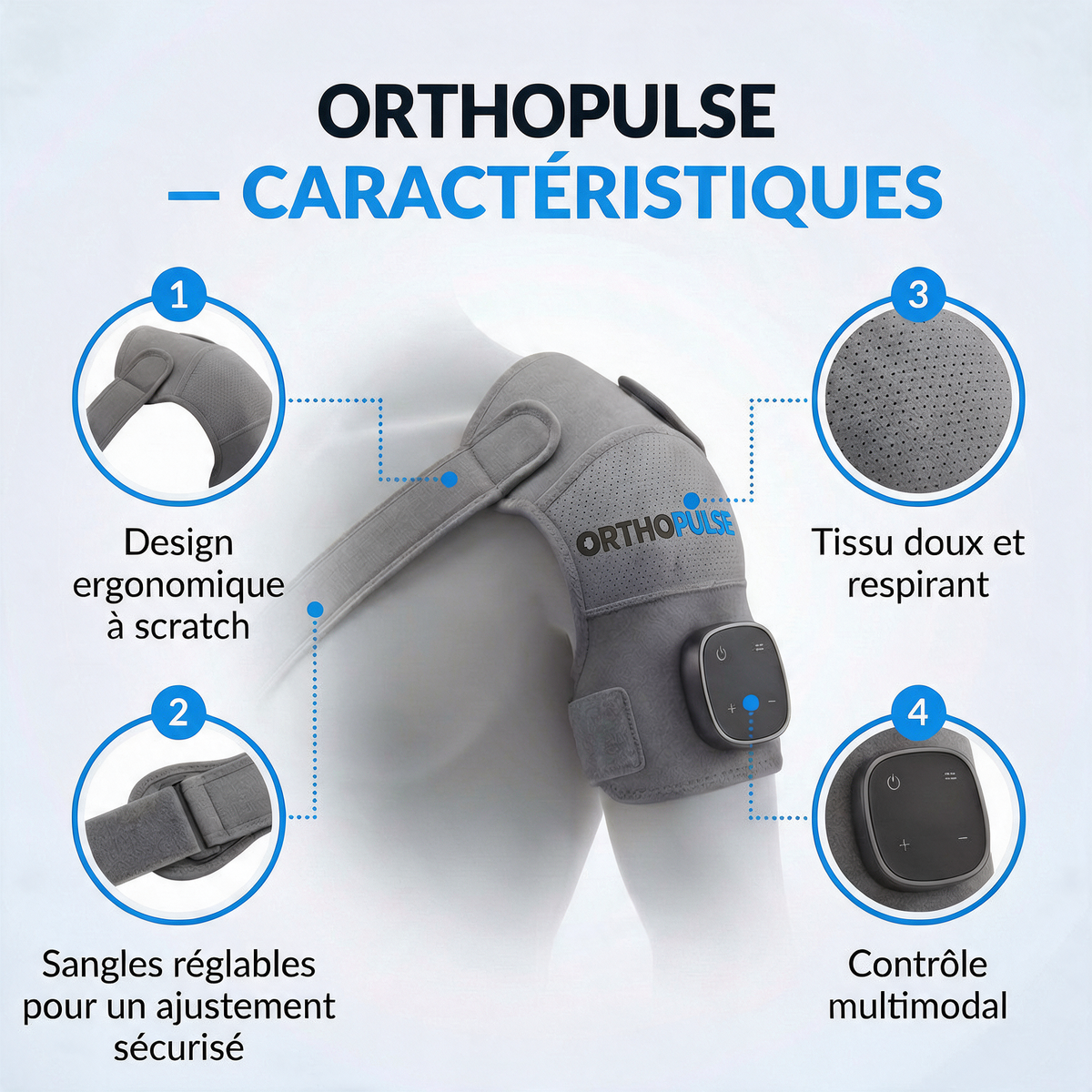 Bande Chauffante et Massante - Orthopulse™