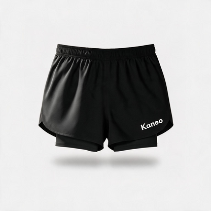 Short de running Kaneo 3-en-1