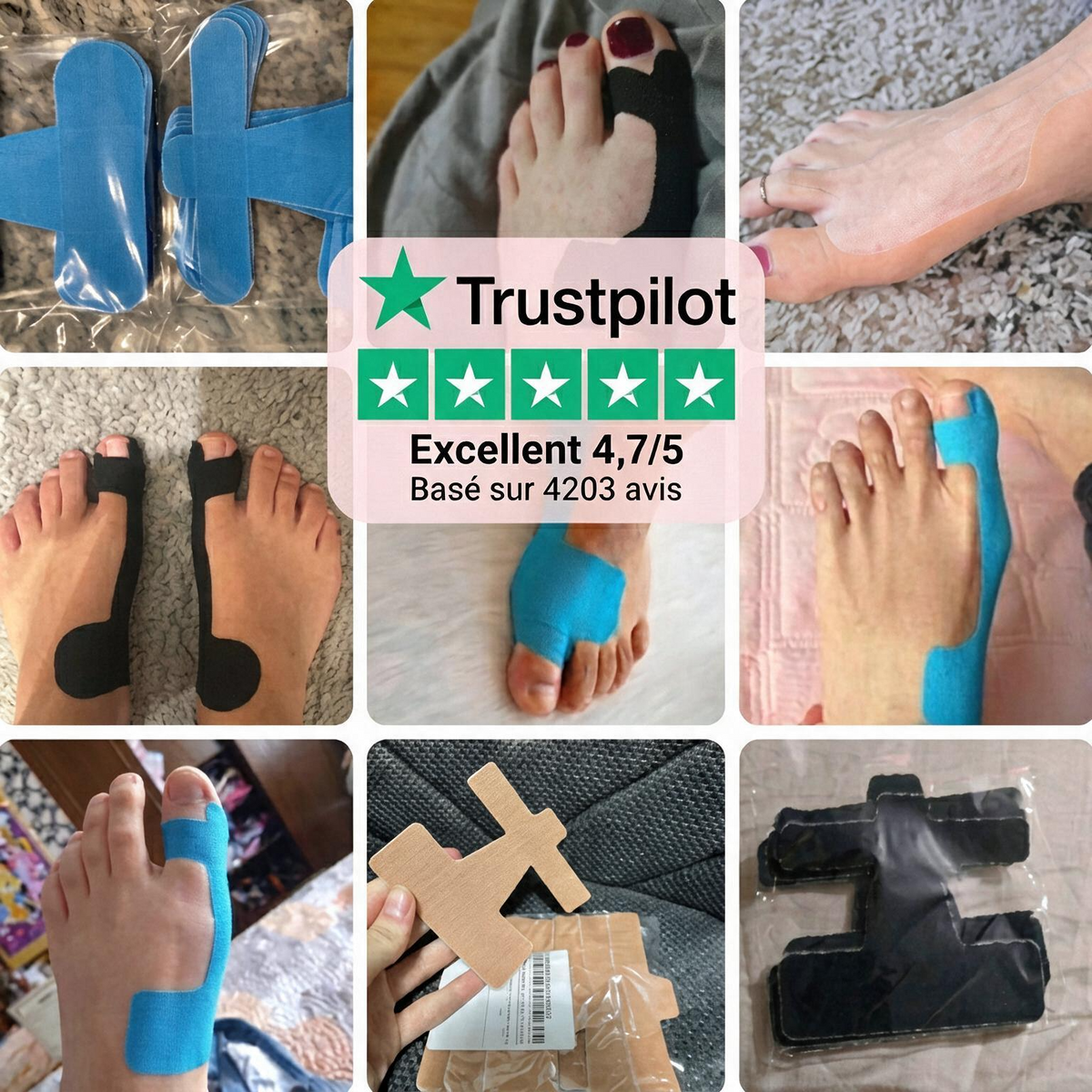 Stripex™ - Bande pour hallux valgus