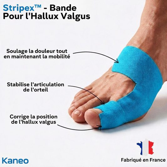 Stripex™ - Bande pour hallux valgus