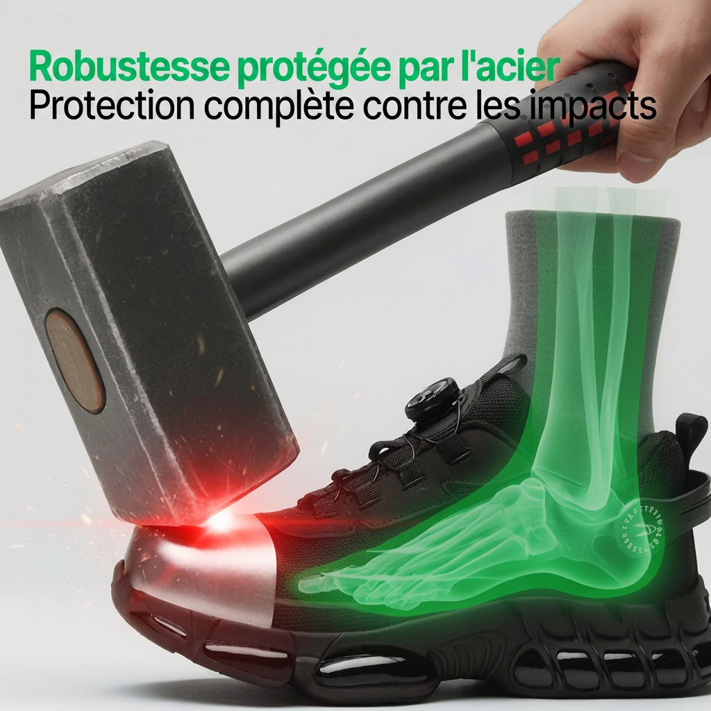 Chaussures de travail Kaneo PRO - conçu pour la sécurité et le confort